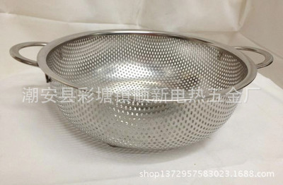 顺新不锈钢洗米筛 食堂后厨的得力助手